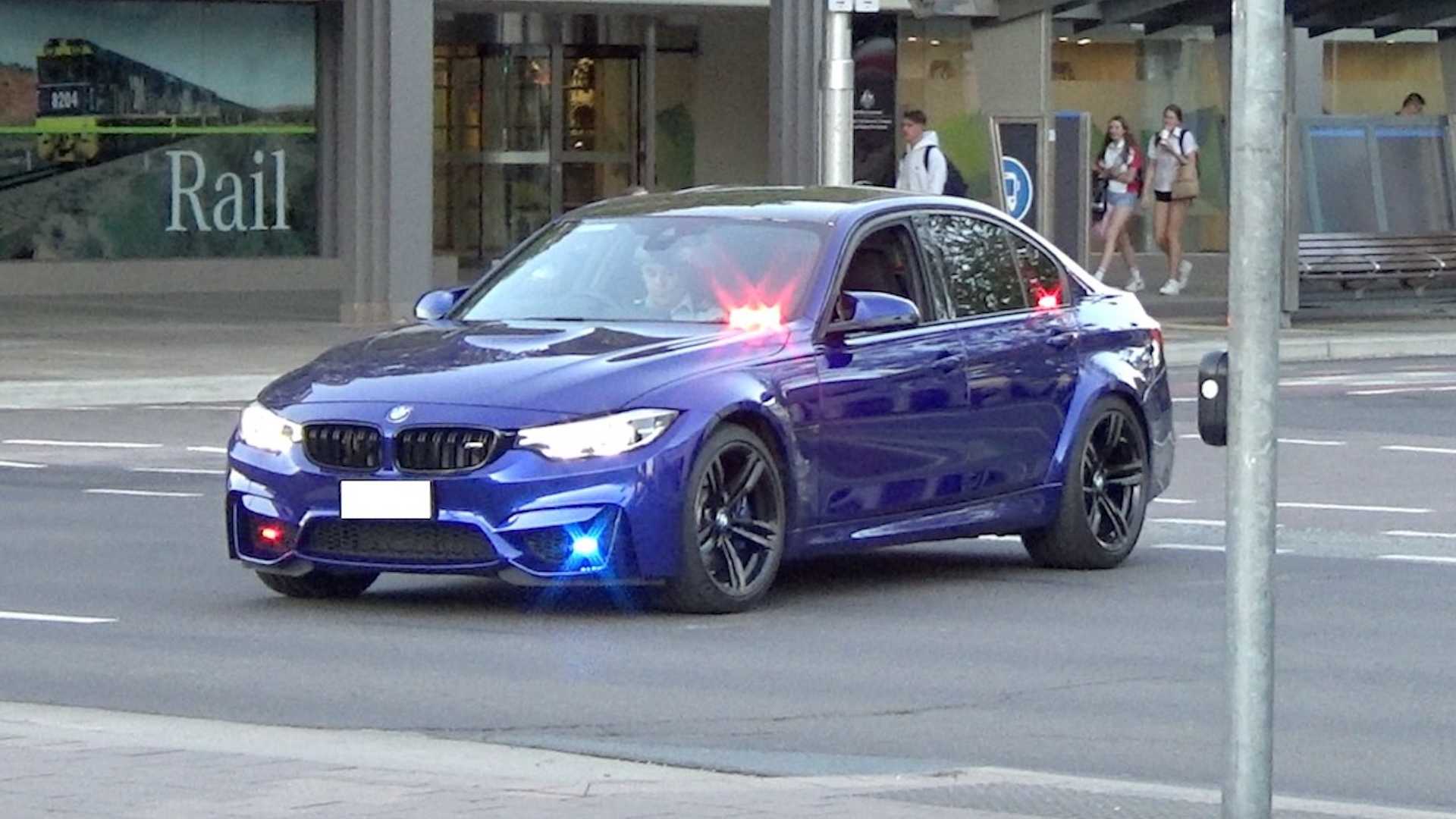Aussie Police Spotted With An Unmarked BMW M3