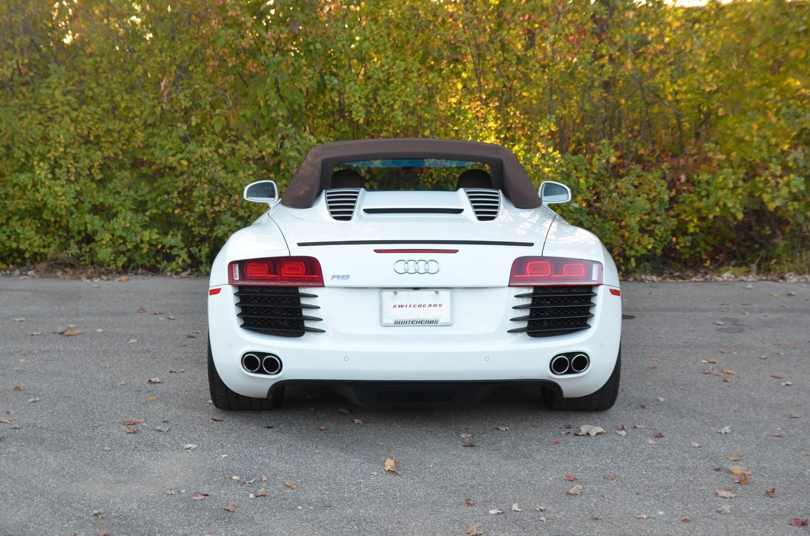Turn Heads With This 2011 Audi R8 Spyder And Enjoy Its V8 And Six-Speed Manual