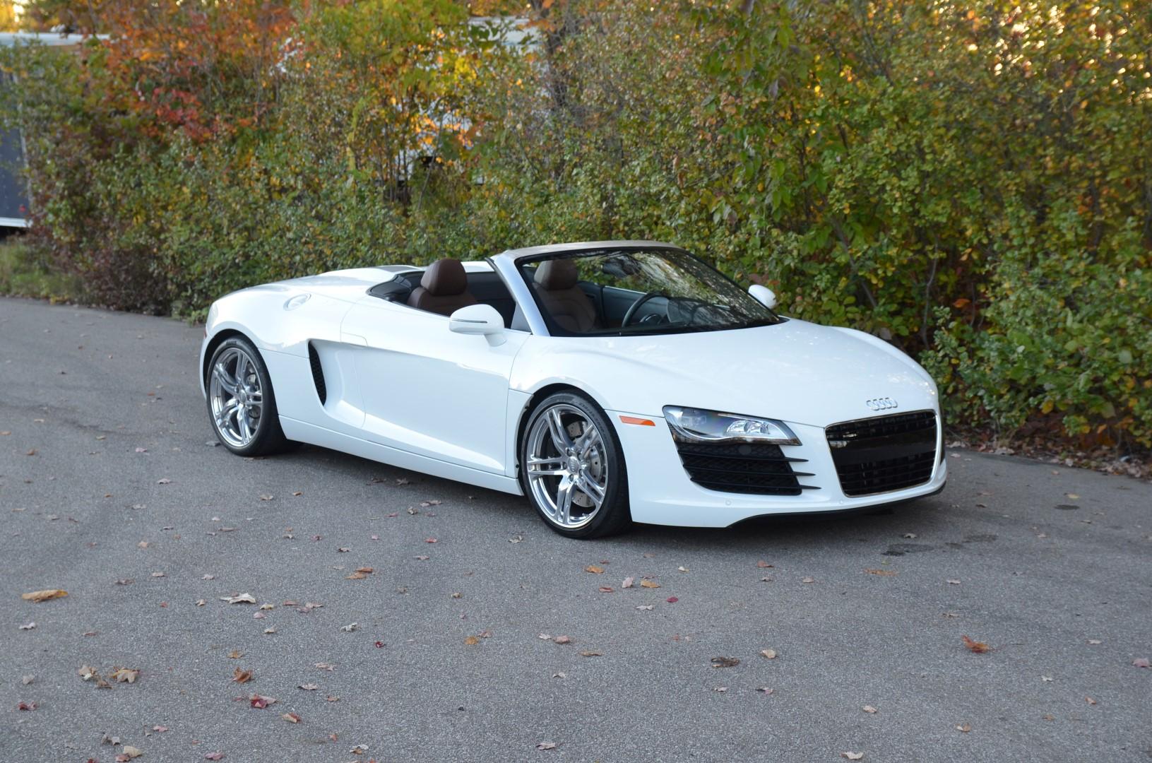 Turn Heads With This 2011 Audi R8 Spyder And Enjoy Its V8 And Six-Speed Manual