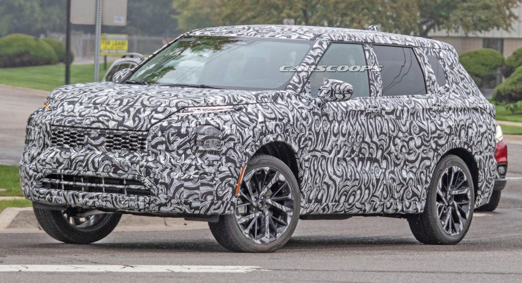  2021 Mitsubishi Outlander Spied With A Bold New Design