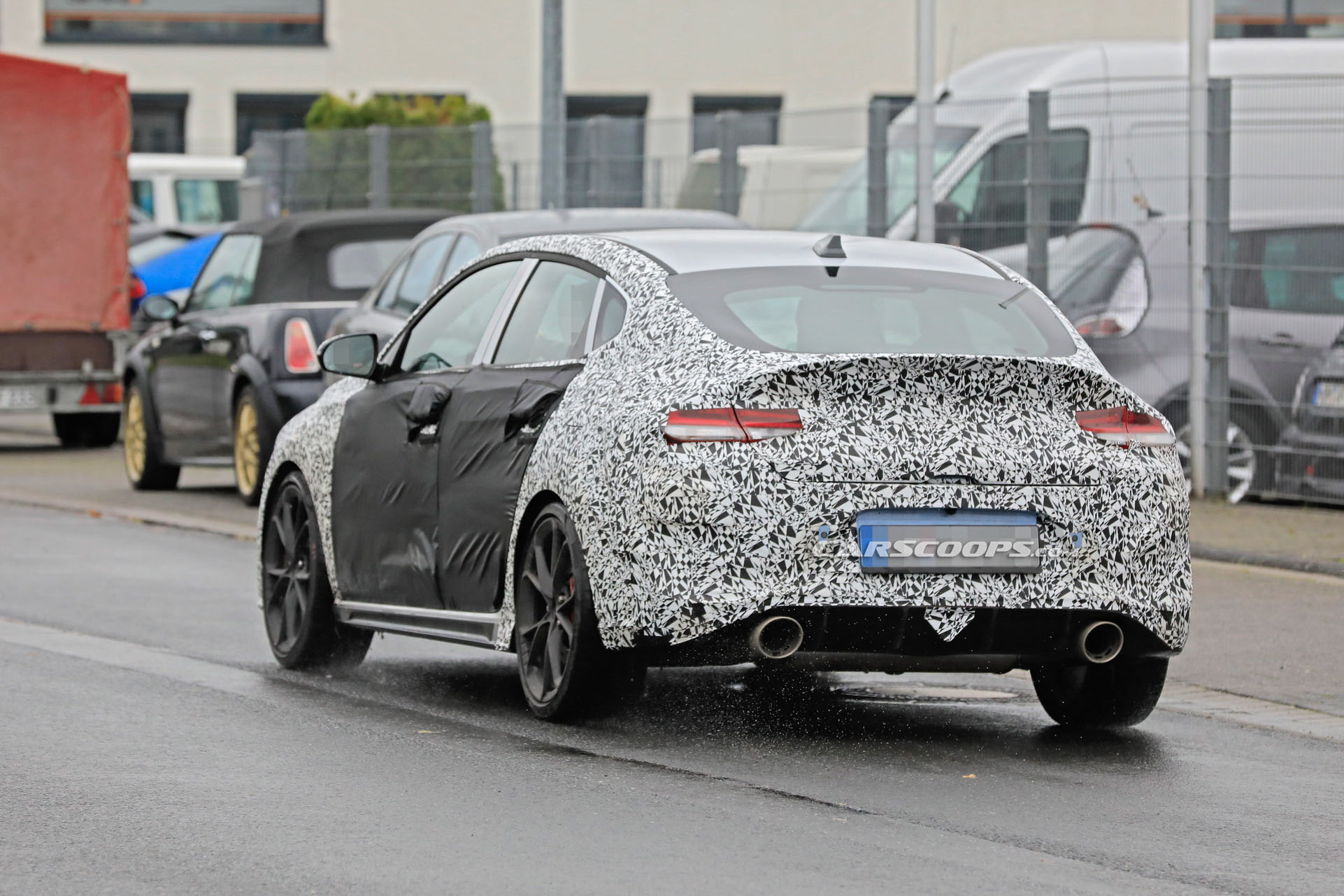 2021 Hyundai i30 N Fastback Facelift Spied, Now With 20% Less Camo