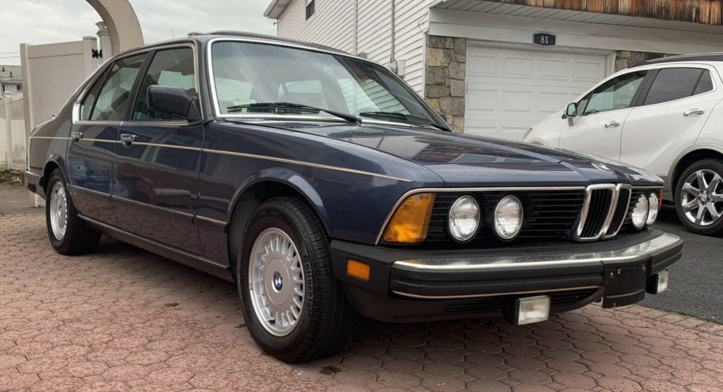  35,000-Mile 1987 BMW 735i E23 In Top Condition Will Cost You $12,000