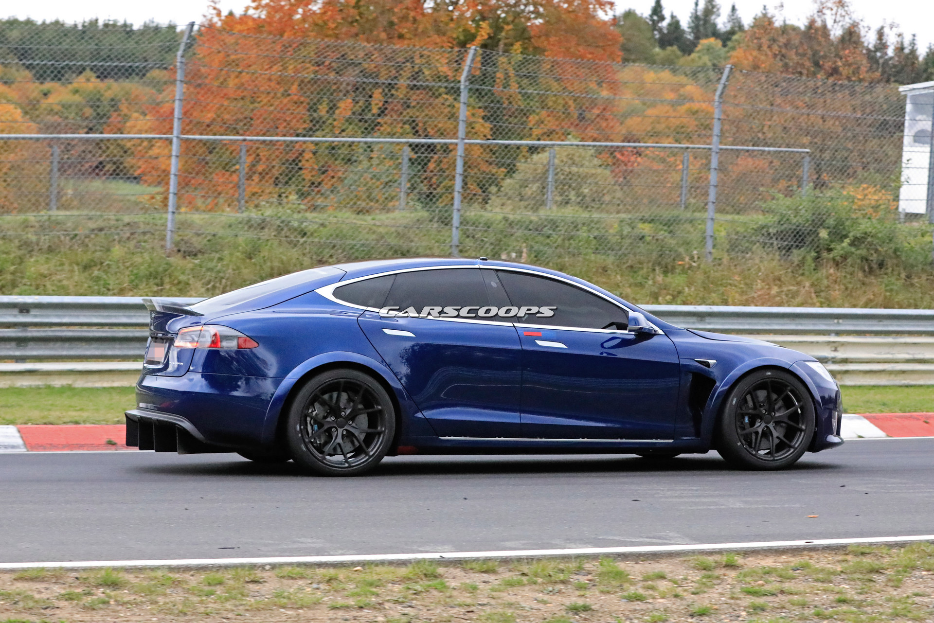 Tesla Model S Returns To The Nurburgring With Some Wild Aero
