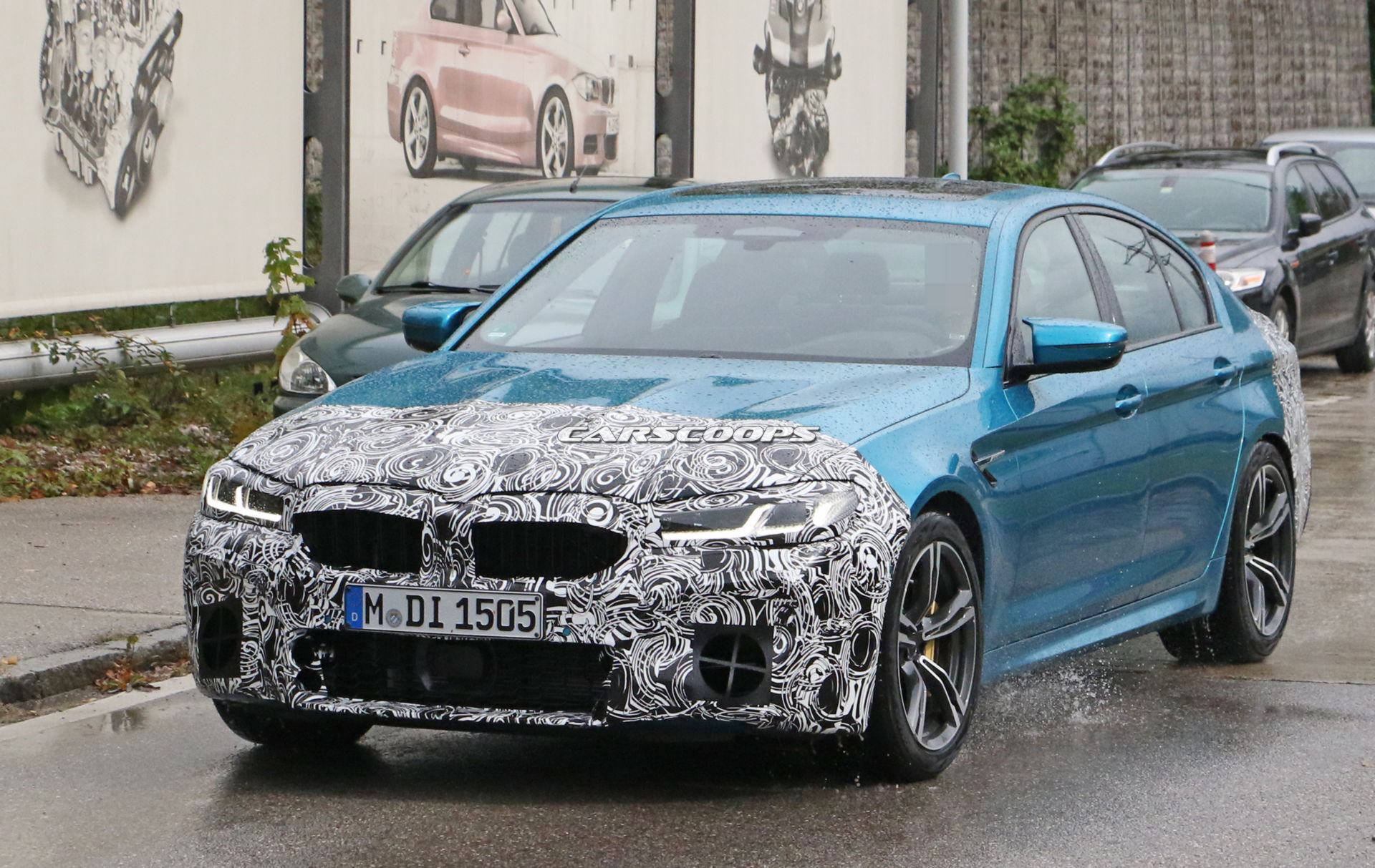 2021 BMW M5 Facelift Spied Right Next To Current Model: Can You Tell The Differences?