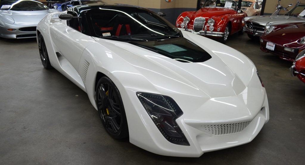  Bertone’s Corvette-Based Mantide Is Looking For A New Home, Now Painted White