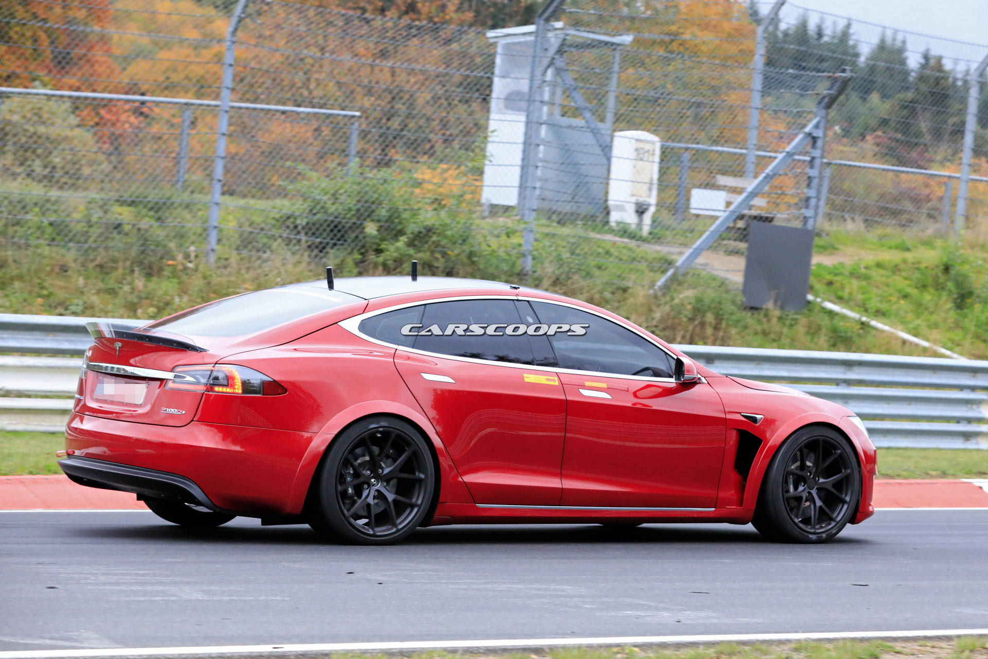 Tesla Model S Returns To The Nurburgring With Some Wild Aero