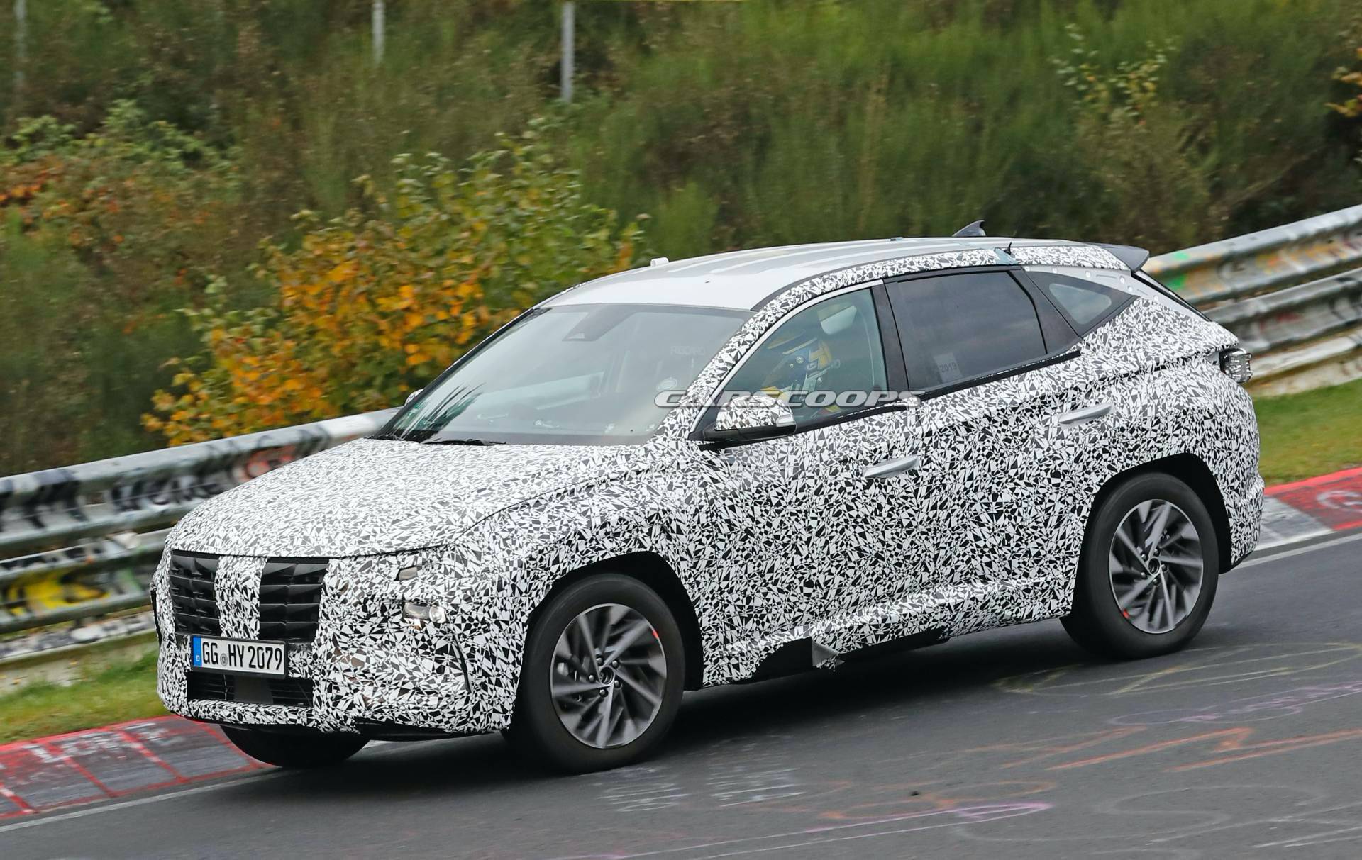 2021 Hyundai Tucson Starts Dropping Camo, Revealing Funky Grille