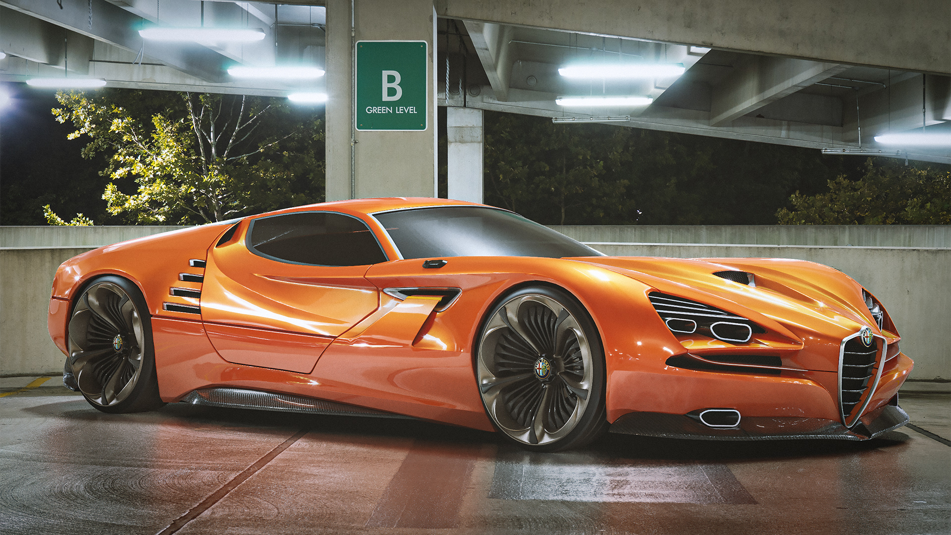 Alfa Romeo Montreal Vision GT Concept Is Pure Sex On Wheels