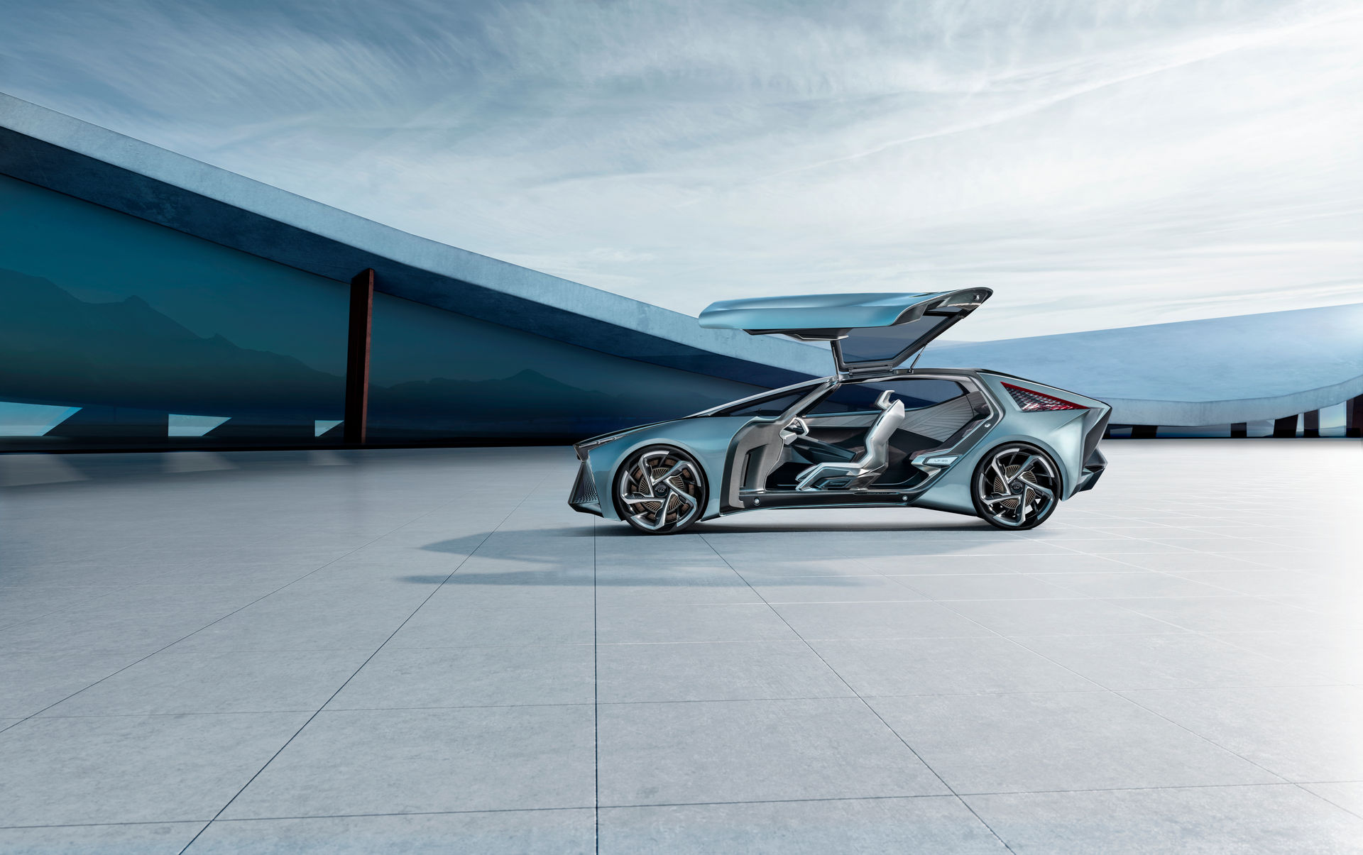 Lexus LF-30 Has In-Wheel Electric Motors And A Cabin From The Future