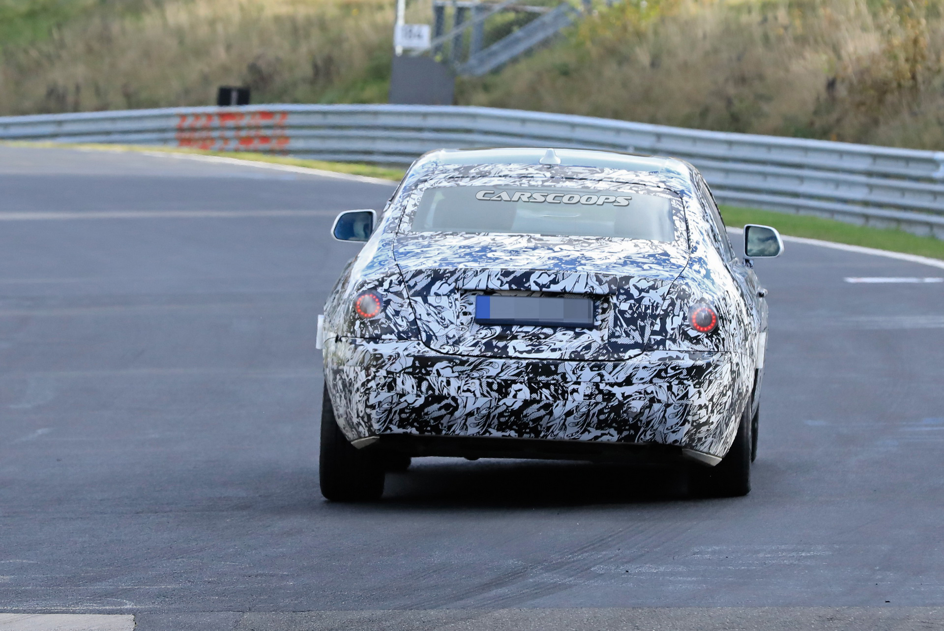 2021 Rolls Royce Ghost Tests Its New Platform On The Nurburgring