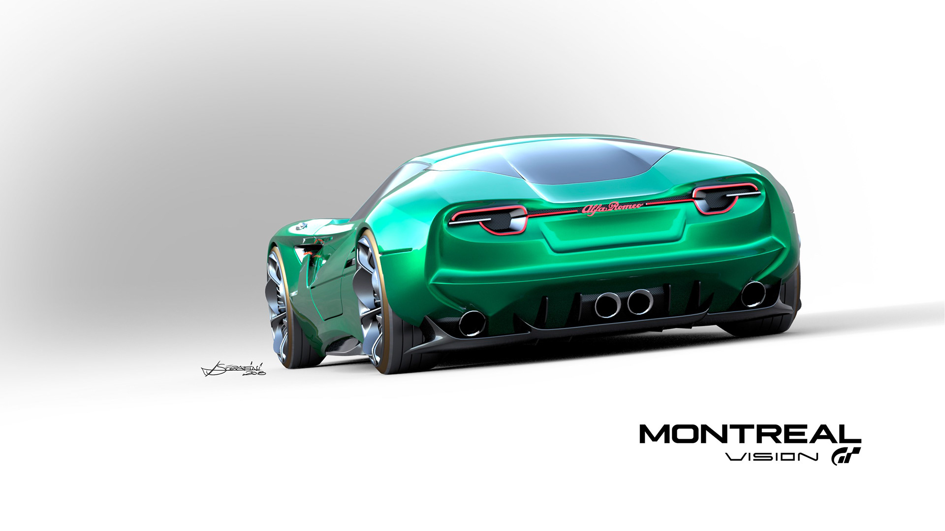 Alfa Romeo Montreal Vision GT Concept Is Pure Sex On Wheels
