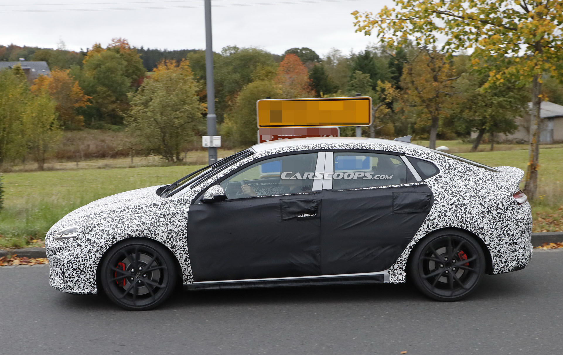2021 Hyundai i30 N Fastback Facelift Spied, Now With 20% Less Camo