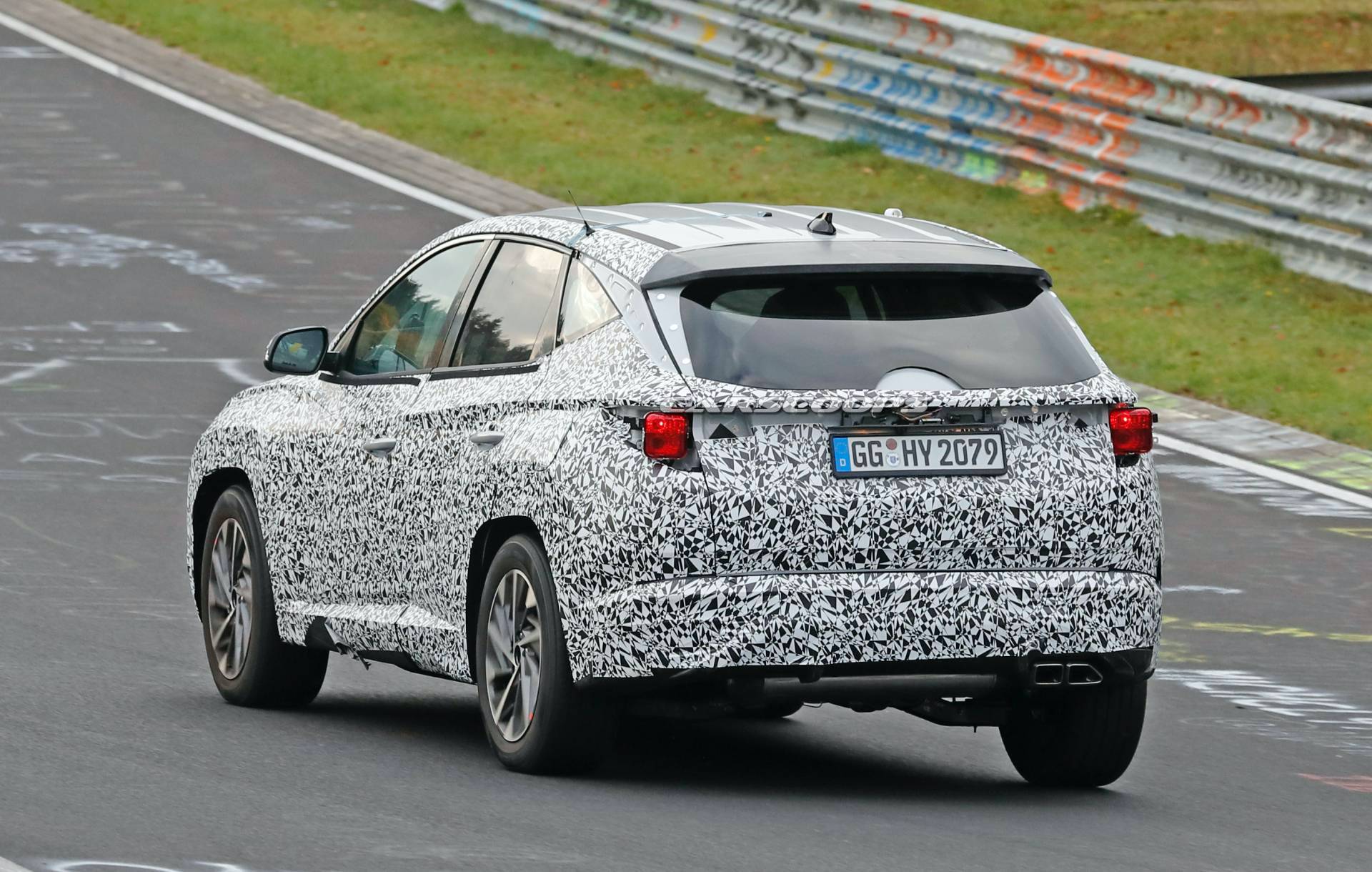 2021 Hyundai Tucson Starts Dropping Camo, Revealing Funky Grille