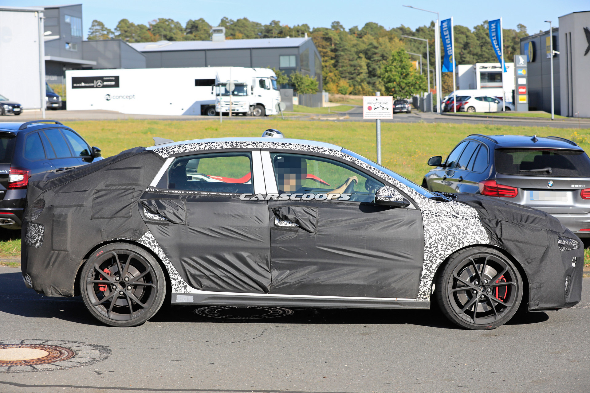 2021 Hyundai i30 N Fastback Facelift Spied, Now With 20% Less Camo