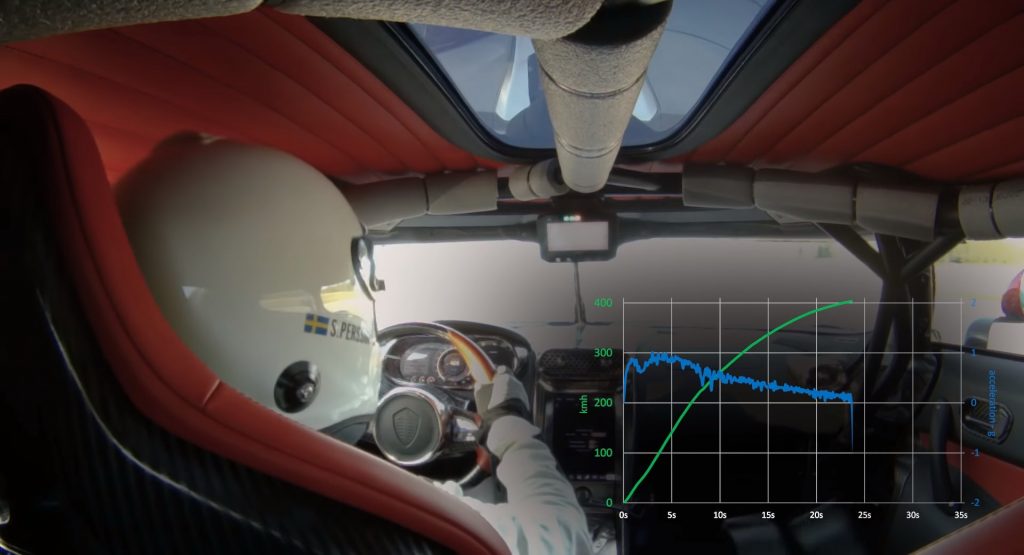 Koenigsegg Releases Onboard Footage Of Regera’s 0-400-0 km/h World Record