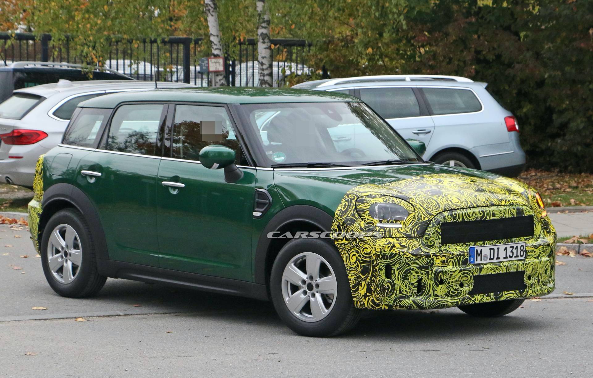 2021 Mini Countryman Spotted Parading Its Minor Updates On Public Roads