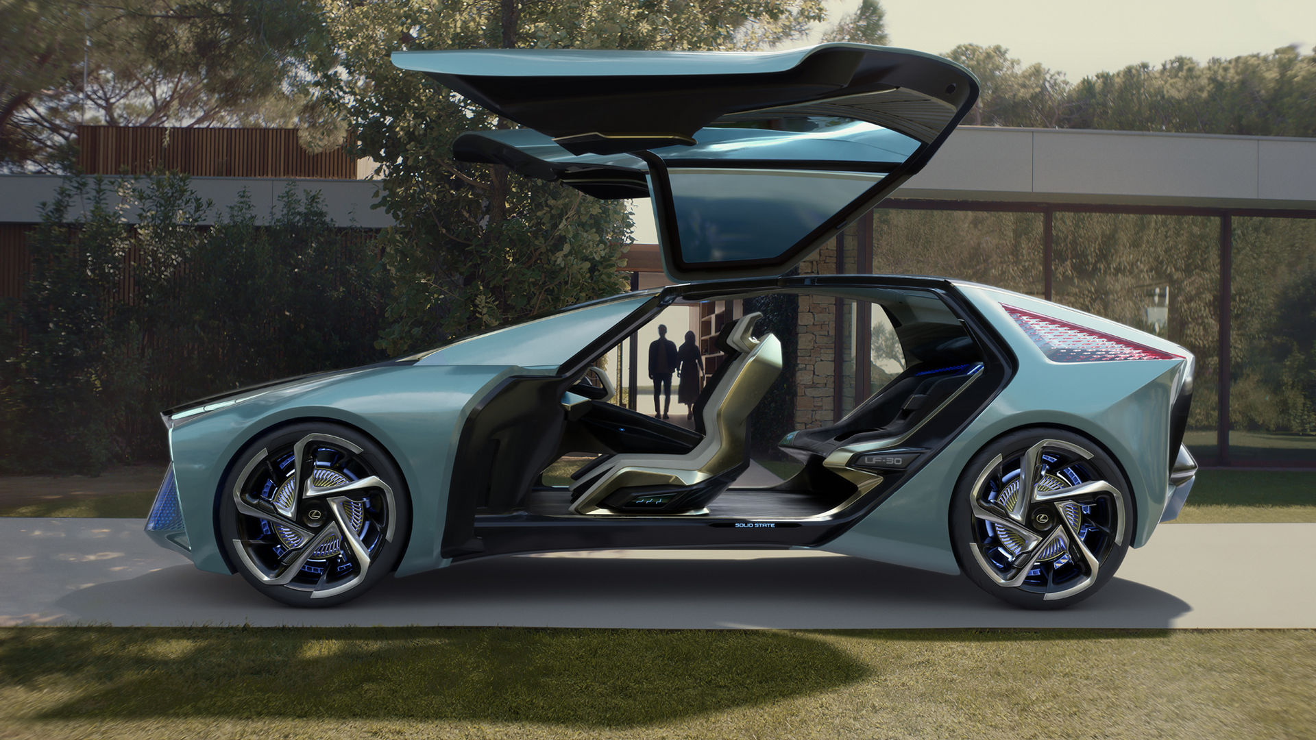 Lexus LF-30 Has In-Wheel Electric Motors And A Cabin From The Future