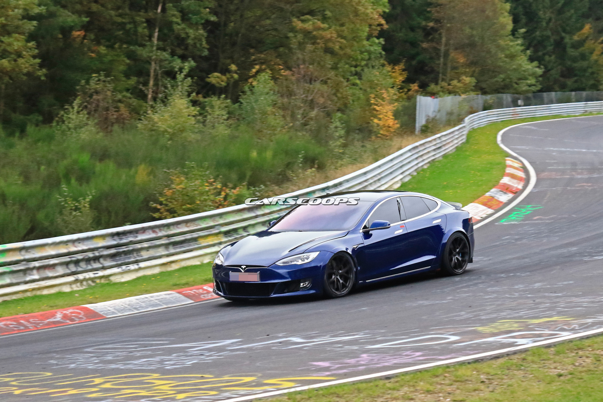 Tesla Model S Returns To The Nurburgring With Some Wild Aero