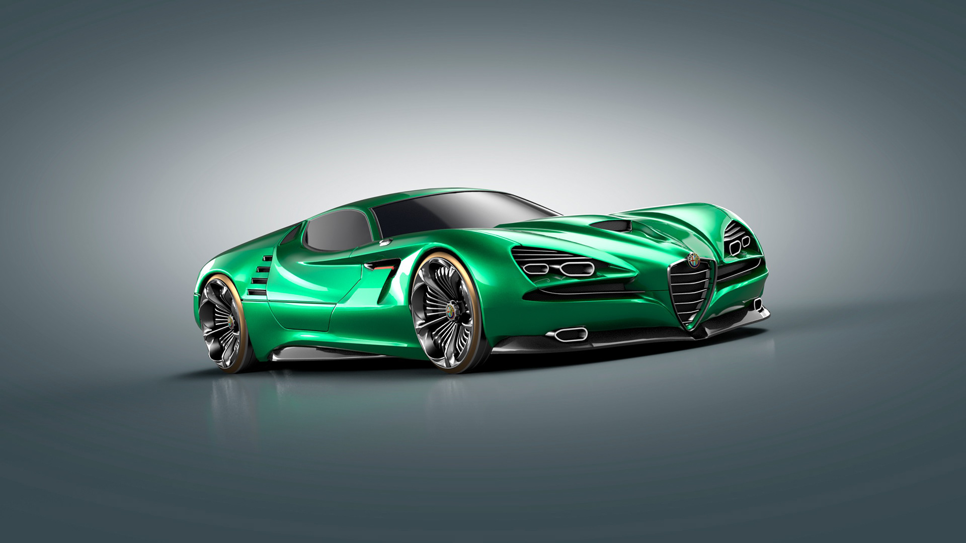 Alfa Romeo Montreal Vision GT Concept Is Pure Sex On Wheels