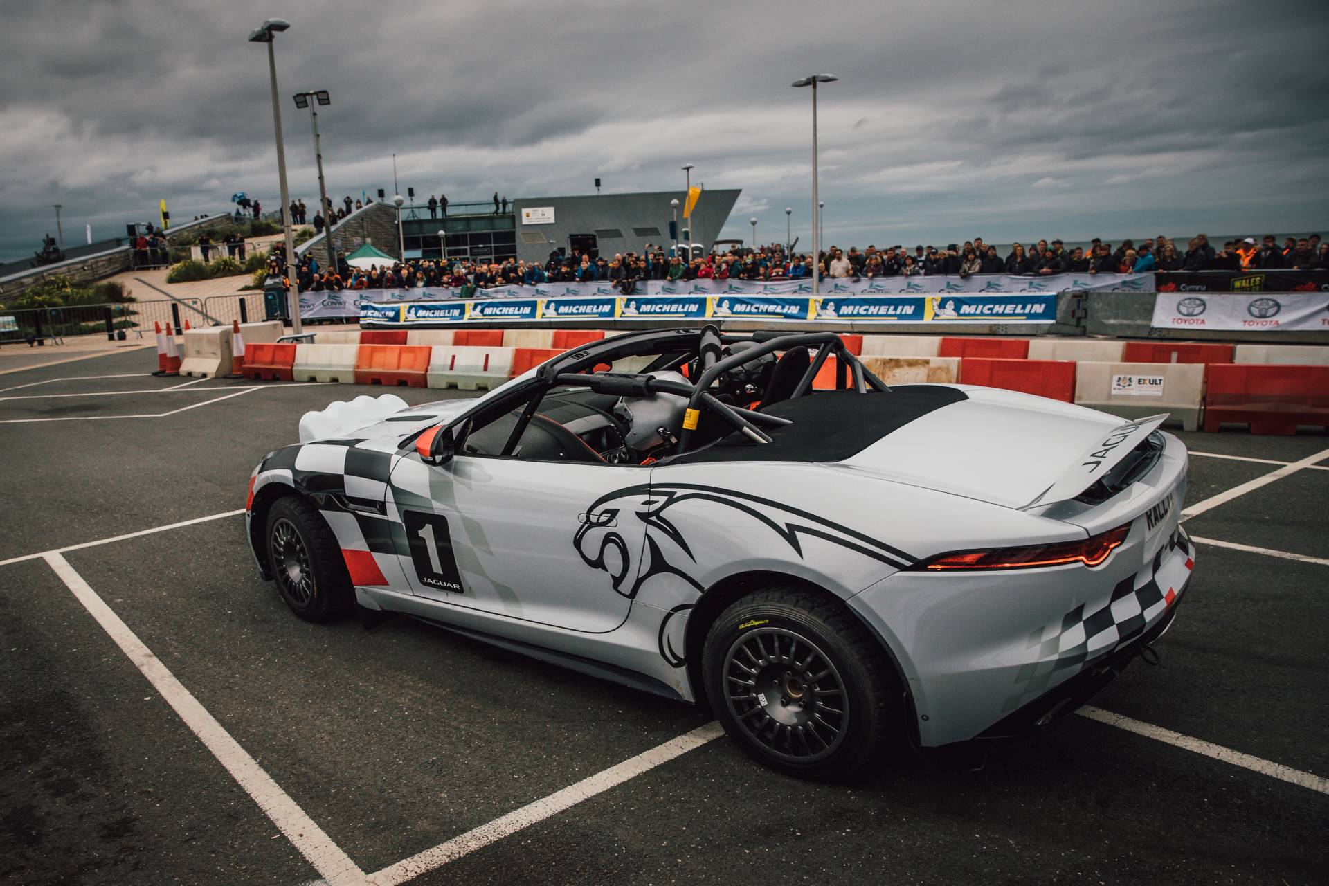 Jaguar F-Type Convertible Rally Car Sadly Makes Its Final Public Appearance