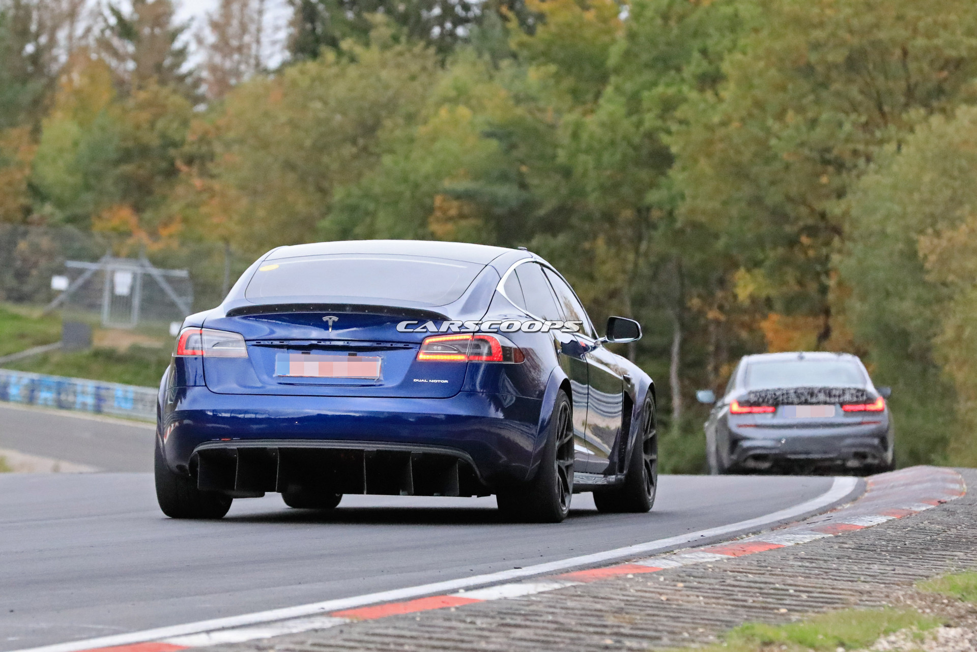 Tesla Model S Returns To The Nurburgring With Some Wild Aero