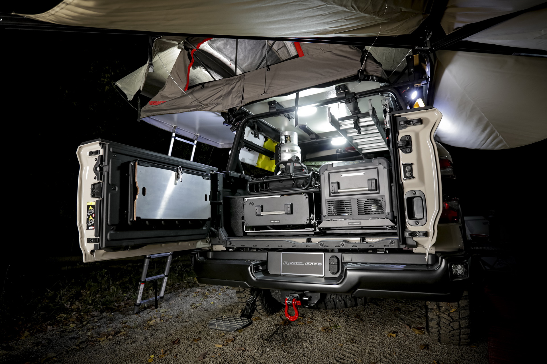 Get A SEMA Load Of Mopar’s Slammed Dodge Lowliner Restomod And RAM Truck