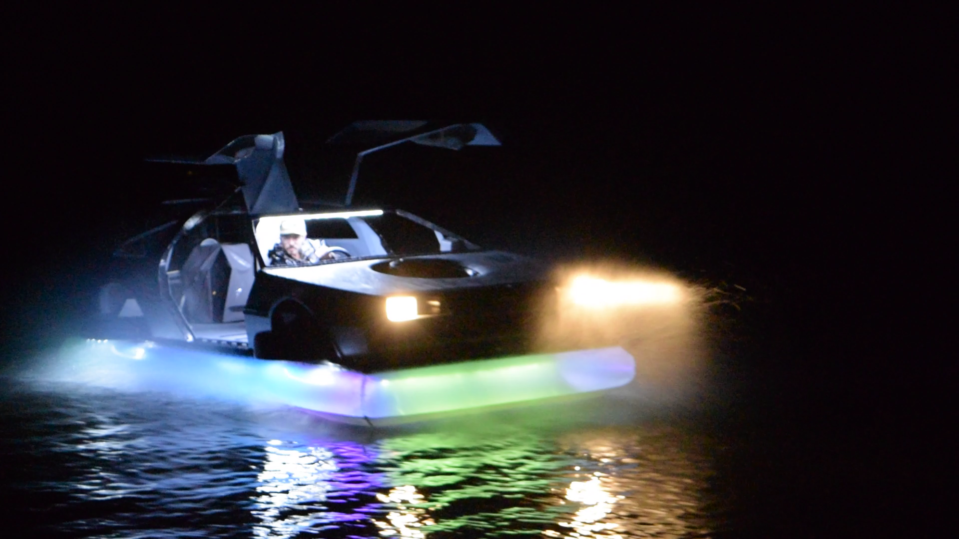 There’s a Bizarre DeLorean Hovercraft For Sale Right Now