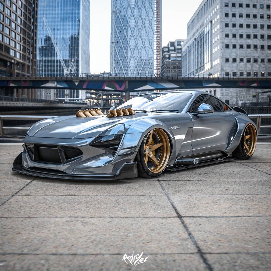 Widebody TVR Griffith Is The Very Definition Of Over-The-Top