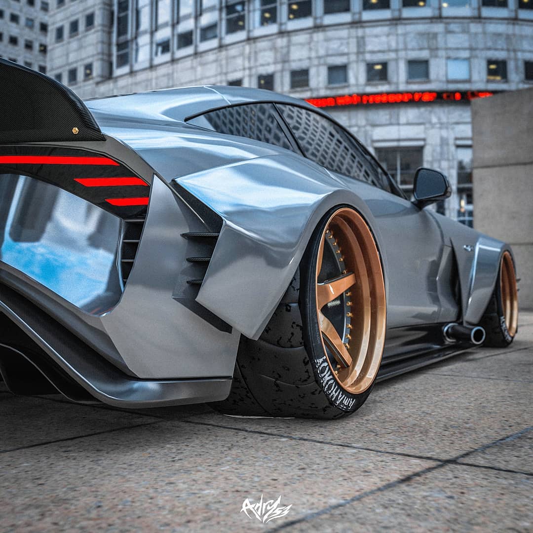 Widebody TVR Griffith Is The Very Definition Of Over-The-Top