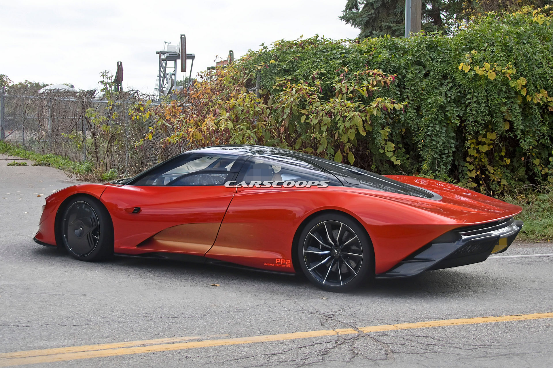 McLaren Speedtail Inching Closer To Production As Orange Prototype Hits The Streets