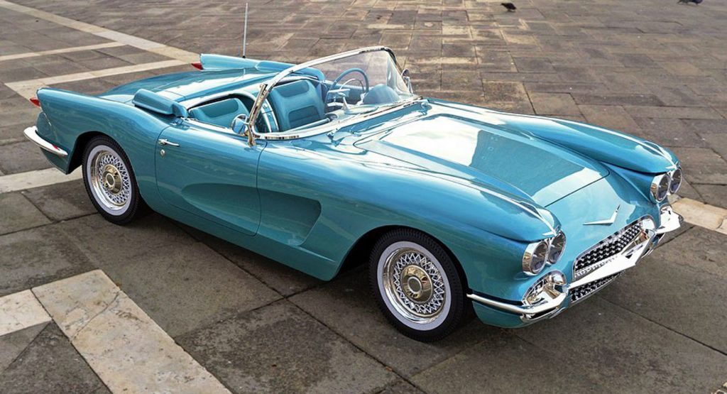  What If Cadillac Made A 1959 Roadster DeVille Based On A C1 Corvette?