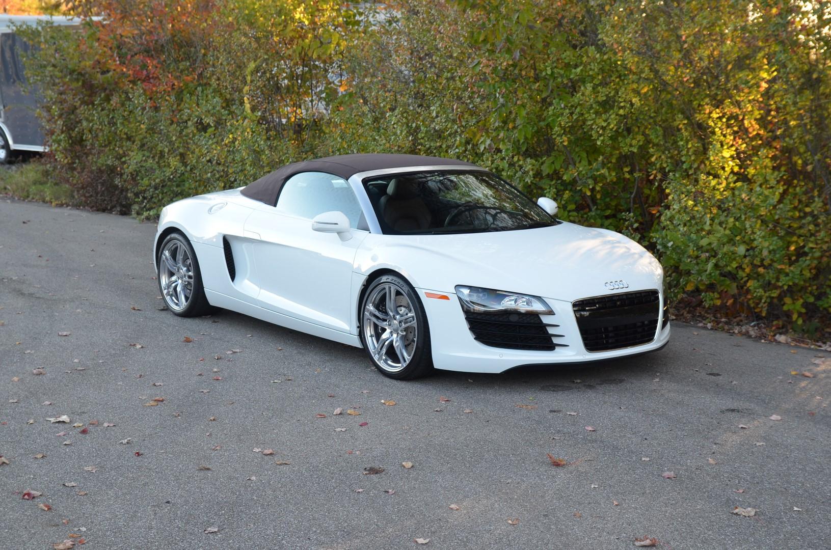 Turn Heads With This 2011 Audi R8 Spyder And Enjoy Its V8 And Six-Speed Manual