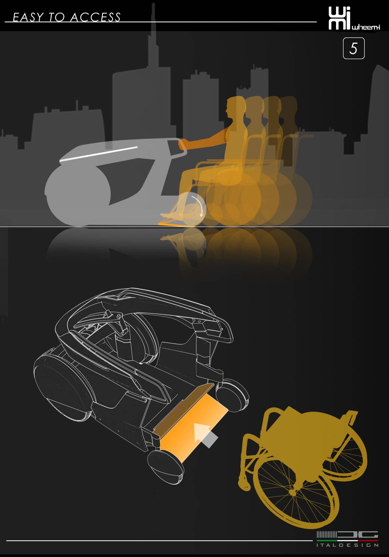 Italdesign WheeM-i Unveiled As A Ride-Sharing Vehicle For Wheelchair Users