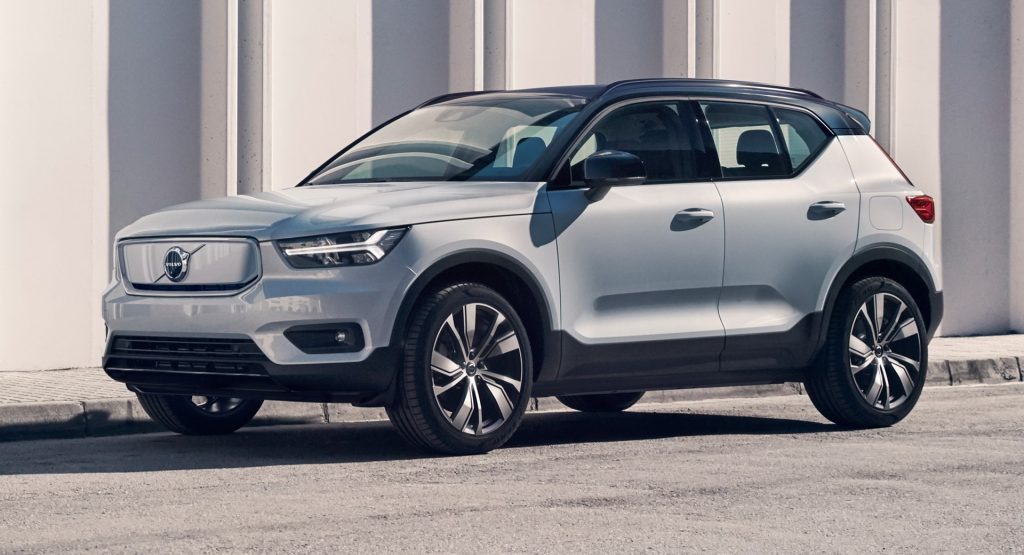  Volvo Reveals New XC40 Recharge EV With 402 HP And Over 249 Miles Of Range