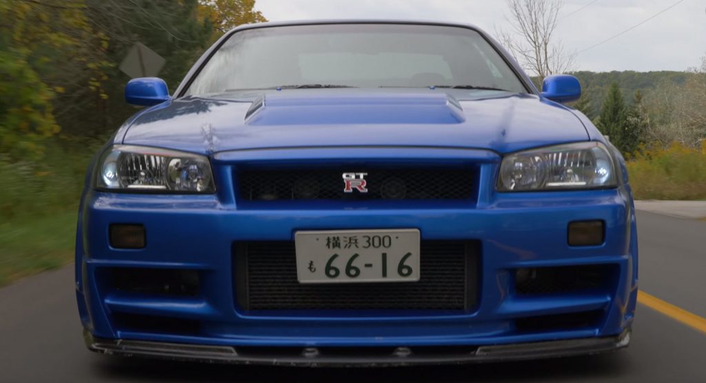 Nissan Skyline R34 Gt R V Spec Ii Is A True Jdm Icon Carscoops