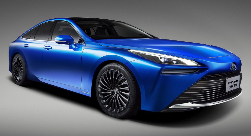  2021 Toyota Mirai Fuel-Cell Concept Previews Sexier, RWD Production Model