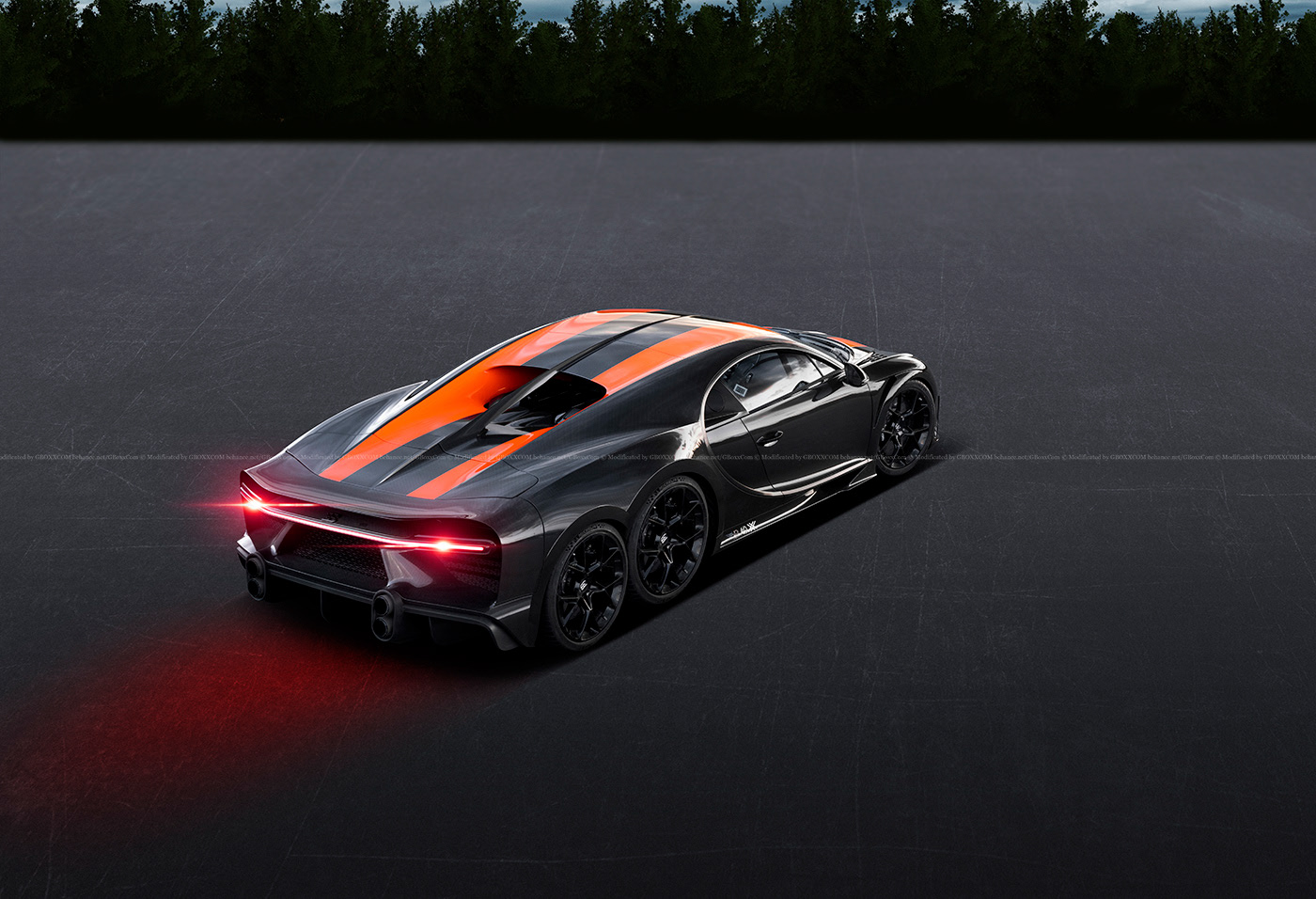 Bugatti Chiron SS 6X6 Render Depicts Grip-Happy Hypercar