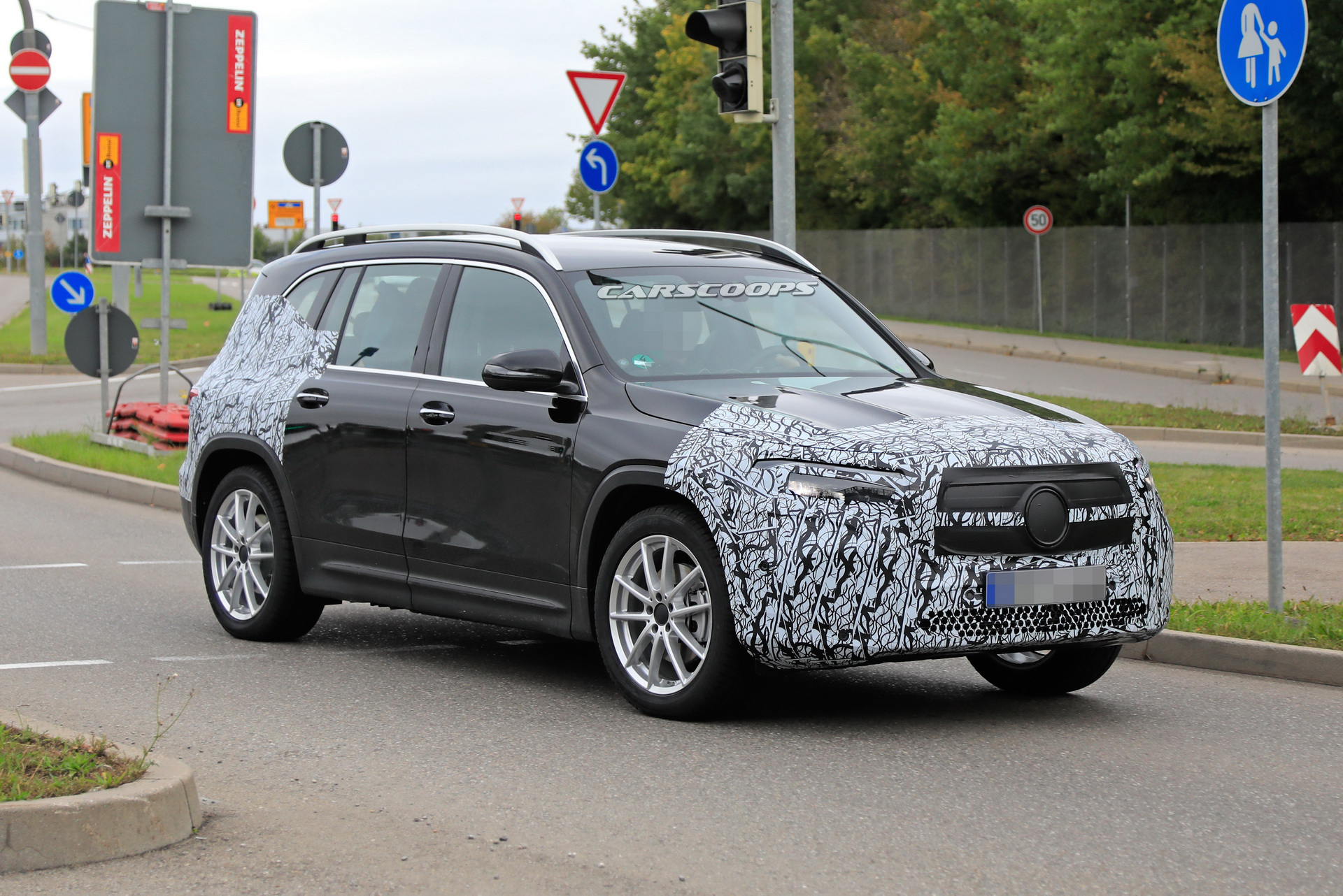 2021 Mercedes EQB EV Spotted: Like The GLB But With A New Face And No Emissions