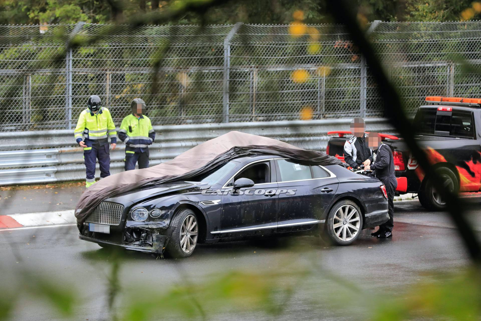Bentley Testers Had An Oopsie On The ‘Ring Crashing 2020 Flying Spur Prototype