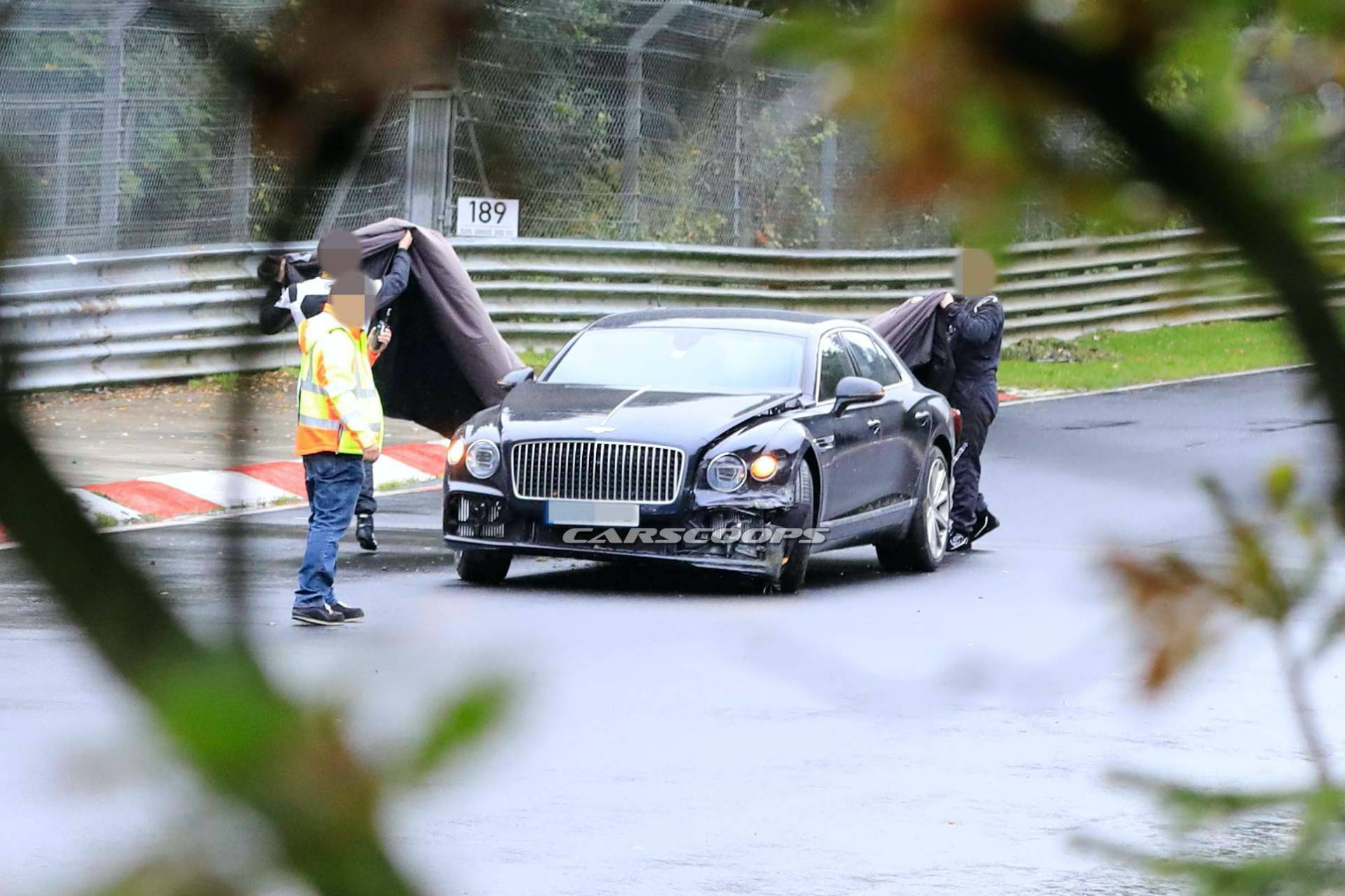 Bentley Testers Had An Oopsie On The ‘Ring Crashing 2020 Flying Spur Prototype
