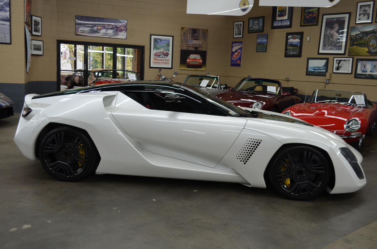 Bertone’s Corvette-Based Mantide Is Looking For A New Home, Now Painted White
