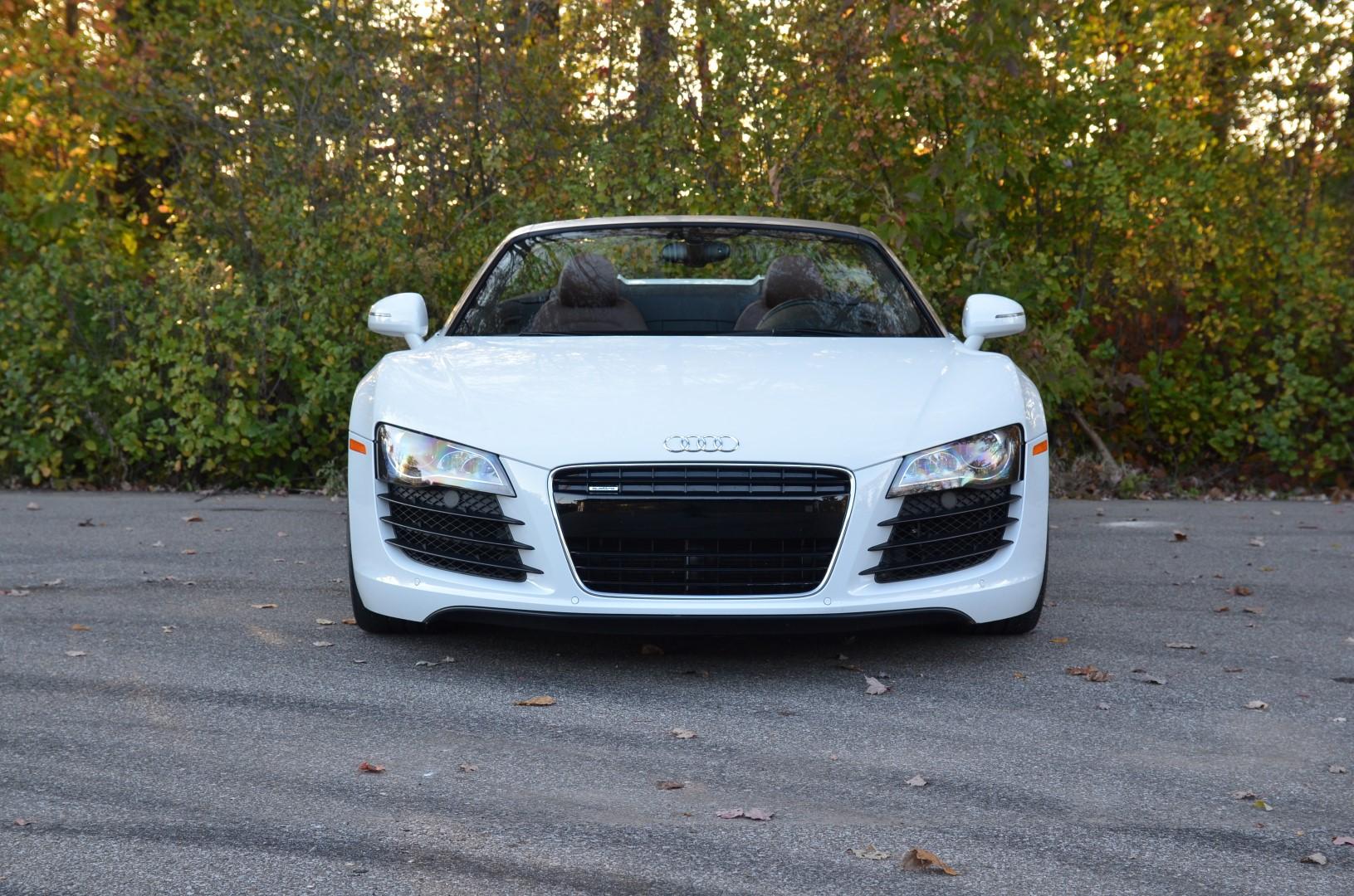 Turn Heads With This 2011 Audi R8 Spyder And Enjoy Its V8 And Six-Speed Manual