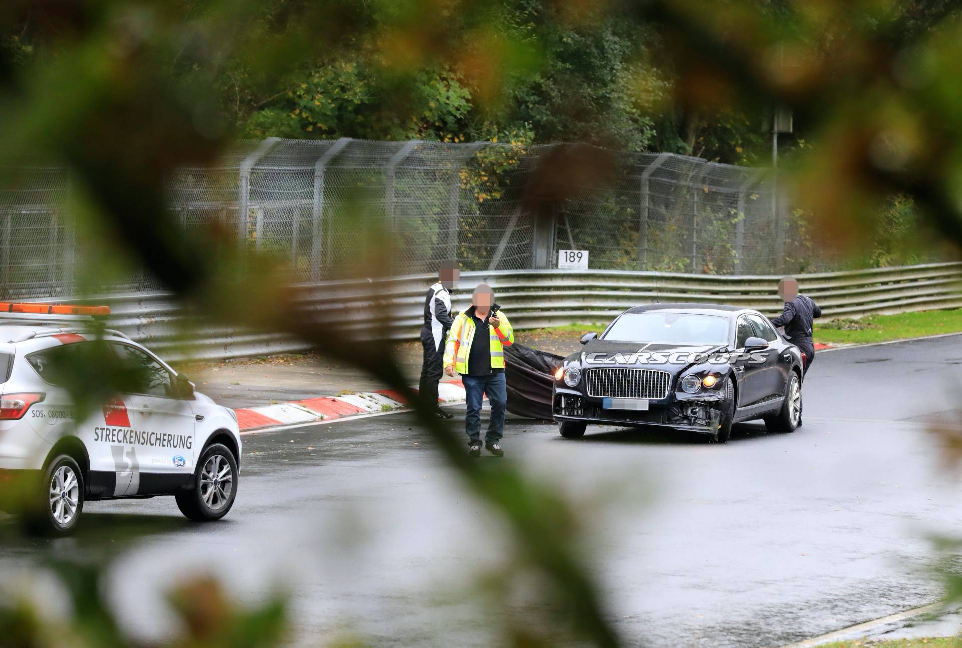 Bentley Testers Had An Oopsie On The ‘Ring Crashing 2020 Flying Spur Prototype
