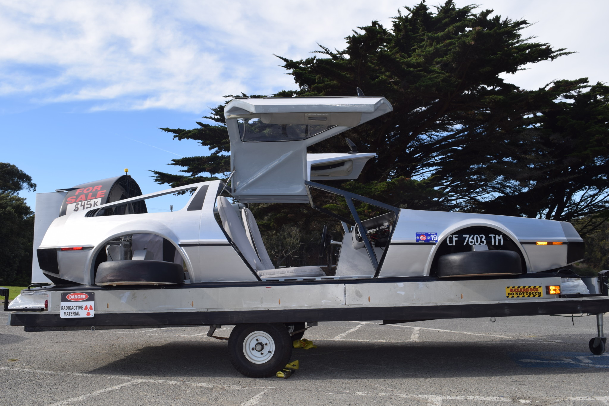 There’s a Bizarre DeLorean Hovercraft For Sale Right Now