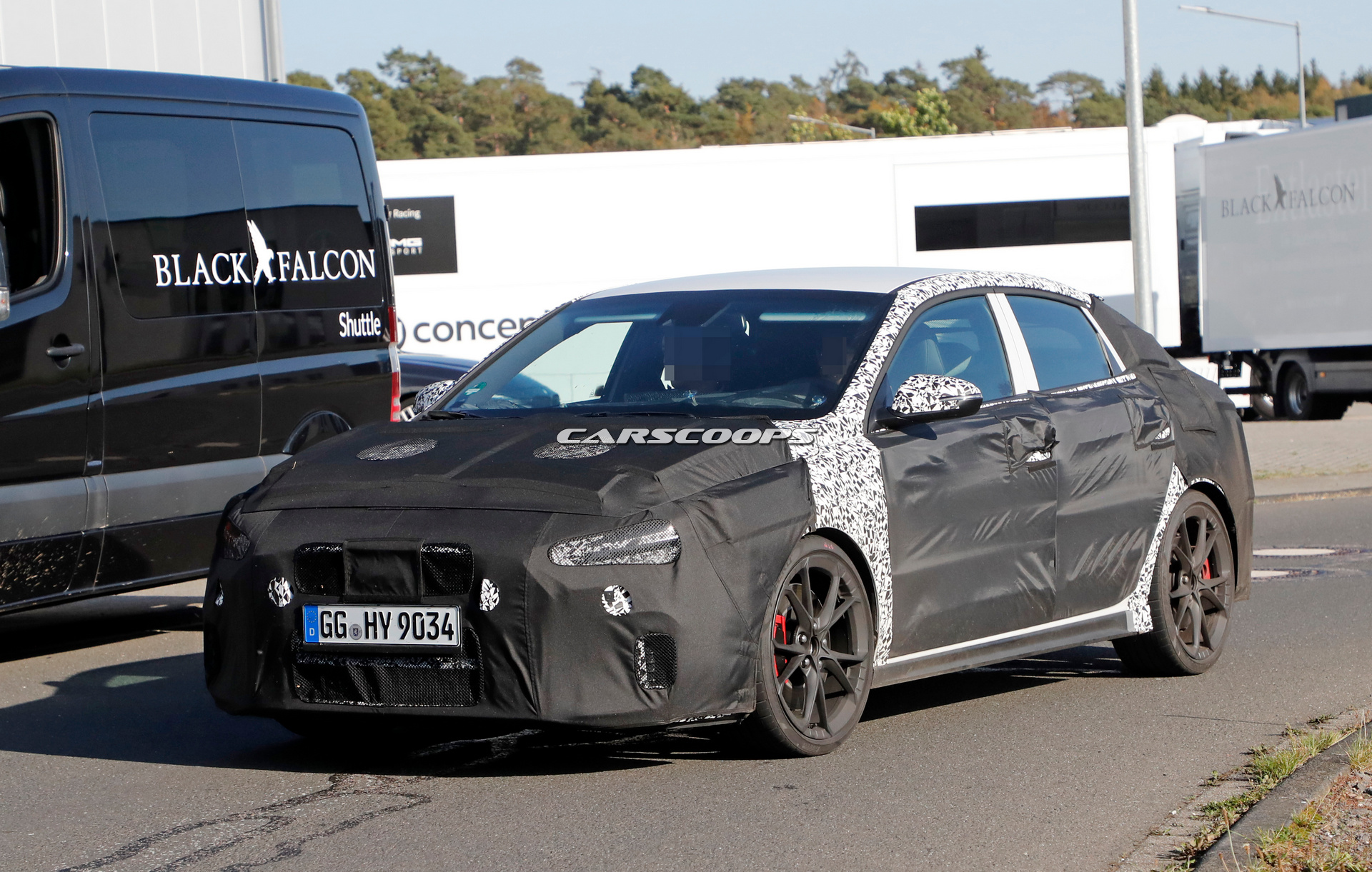 2021 Hyundai i30 N Fastback Facelift Spied, Now With 20% Less Camo