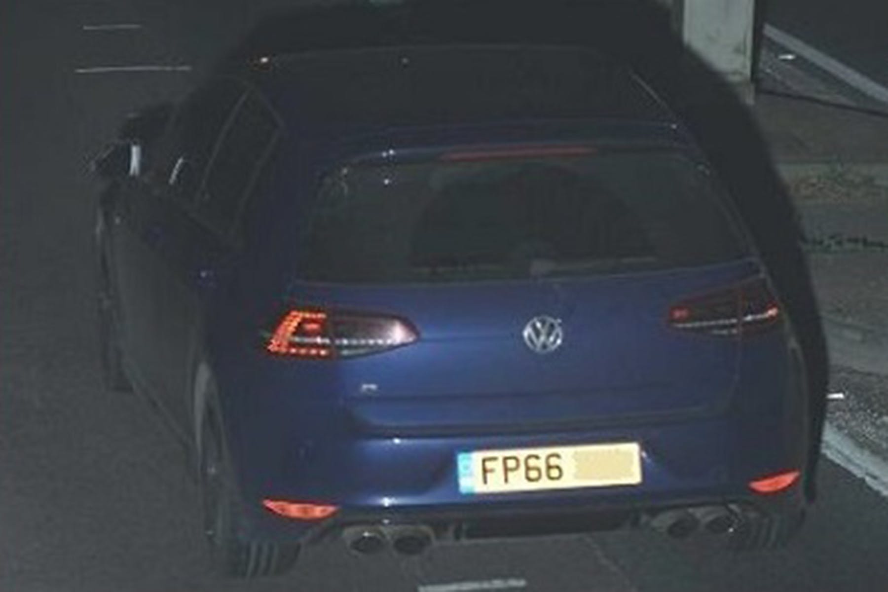 Cops Are Looking For This VW Golf R That Was Used To Steal A $6 Million Golden Toilet
