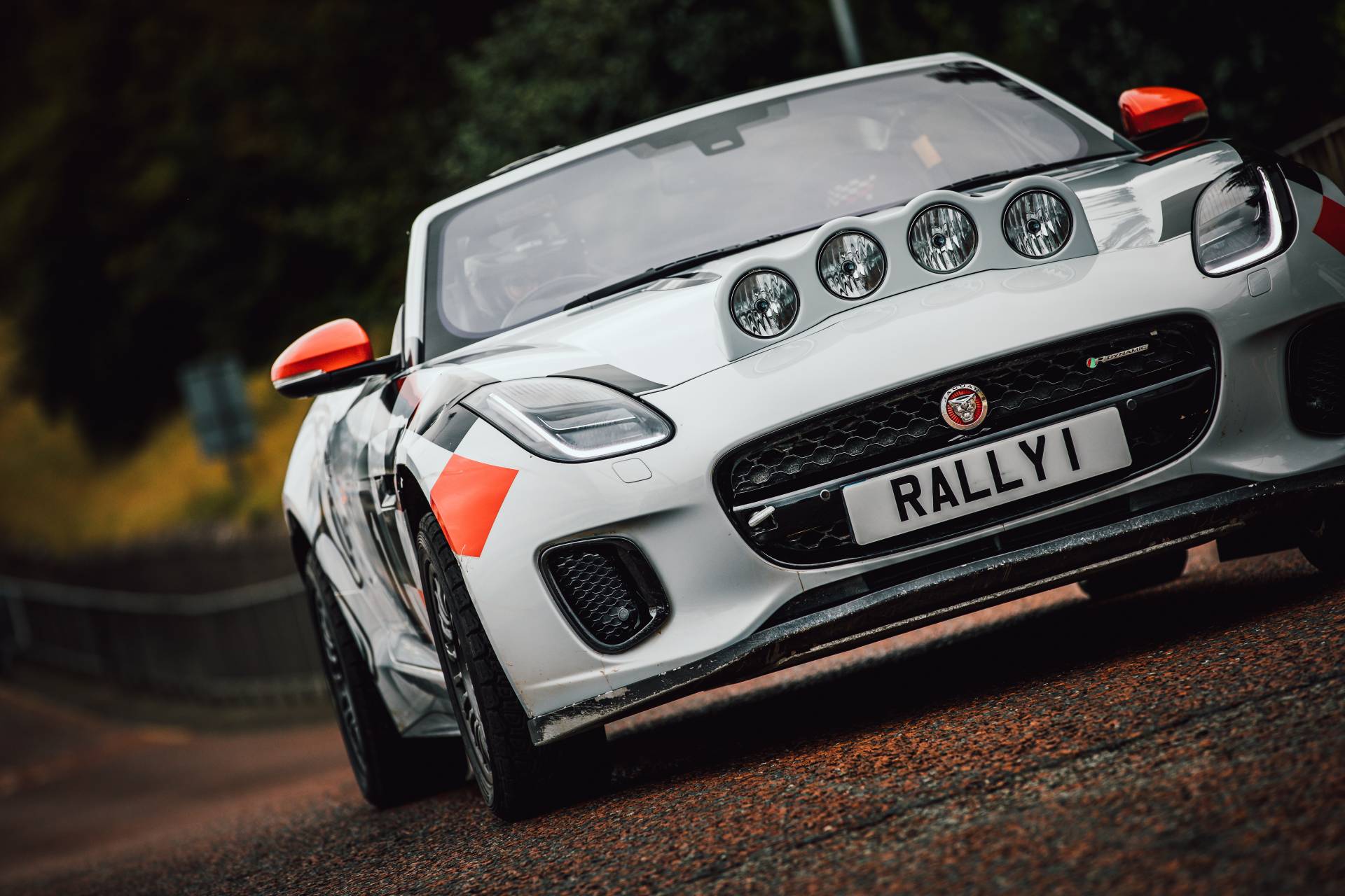 Jaguar F-Type Convertible Rally Car Sadly Makes Its Final Public Appearance