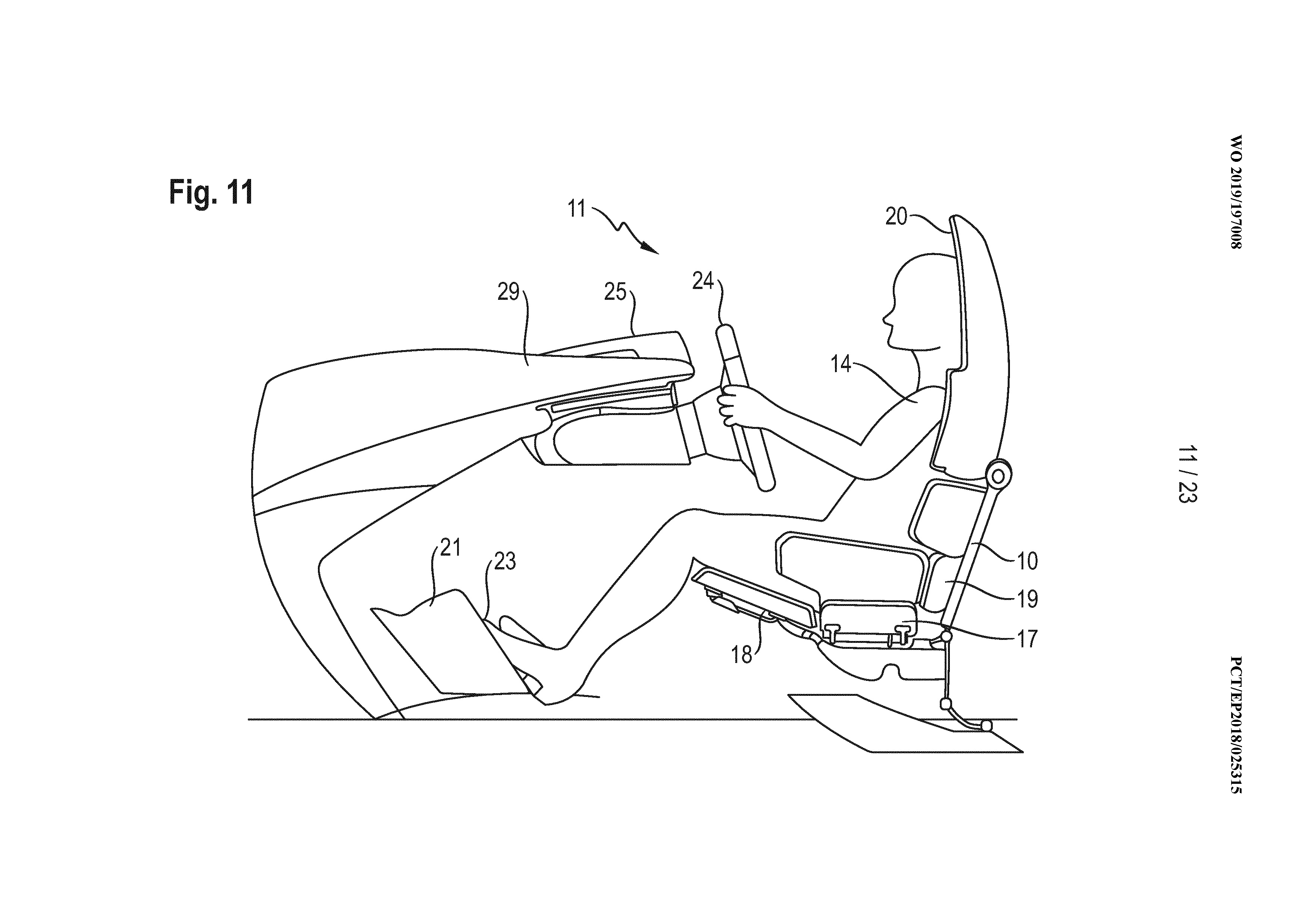 Porsche Patents Novel Seat Design For Autonomous Cars