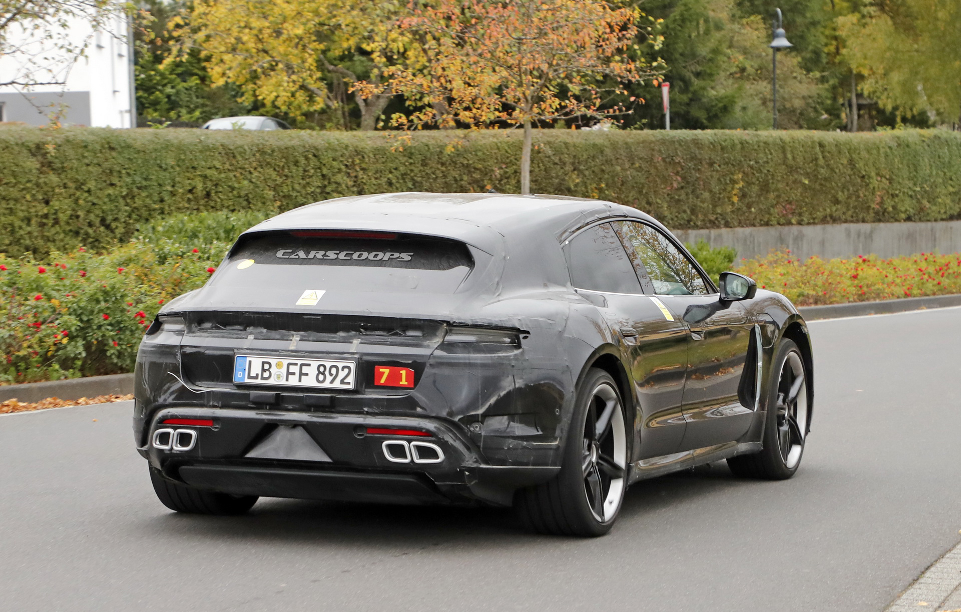 Most Revealing Spy Shots Of 2020 Porsche Taycan Cross Turismo Yet