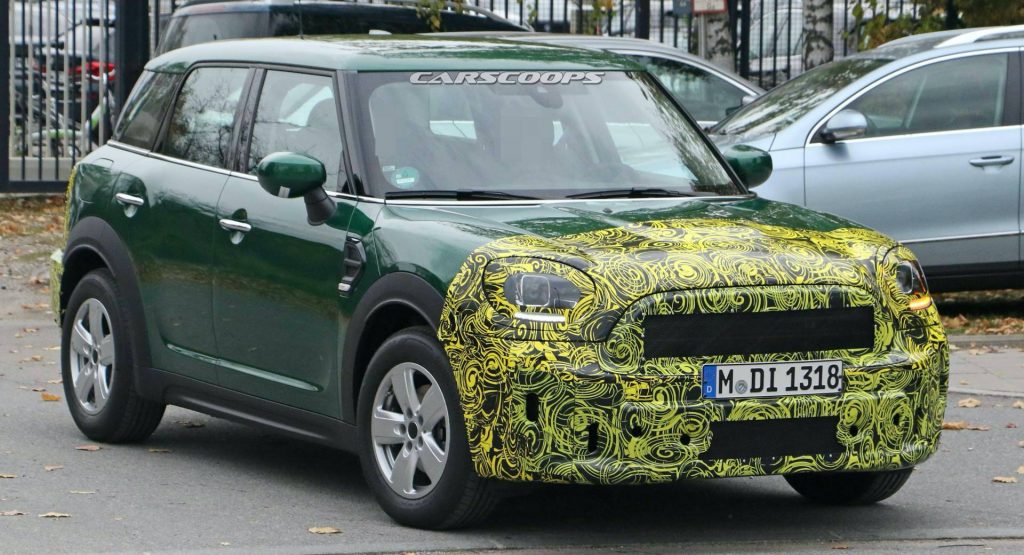  2021 Mini Countryman Spotted Parading Its Minor Updates On Public Roads